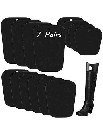  FEPITO 7 Pairs Reusable Boot Shaper Form Inserts for Tall Boots Stand Inserts Support for Women